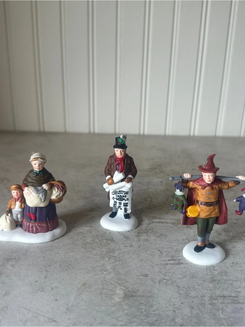 Dept 56 Lot Of 4 Boxes Market Cart Vendor 9 Accessory Pcs Heritage Accessories